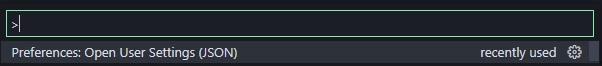 VS Code command Pallet